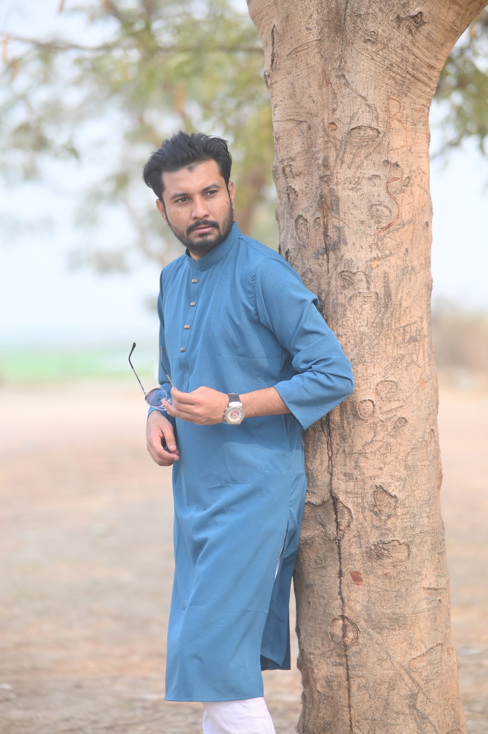 প্রিমিয়াম মাইক্রোস্টিজ ভাঙচুর ফেব্রিক সলিড পাঞ্জাবি