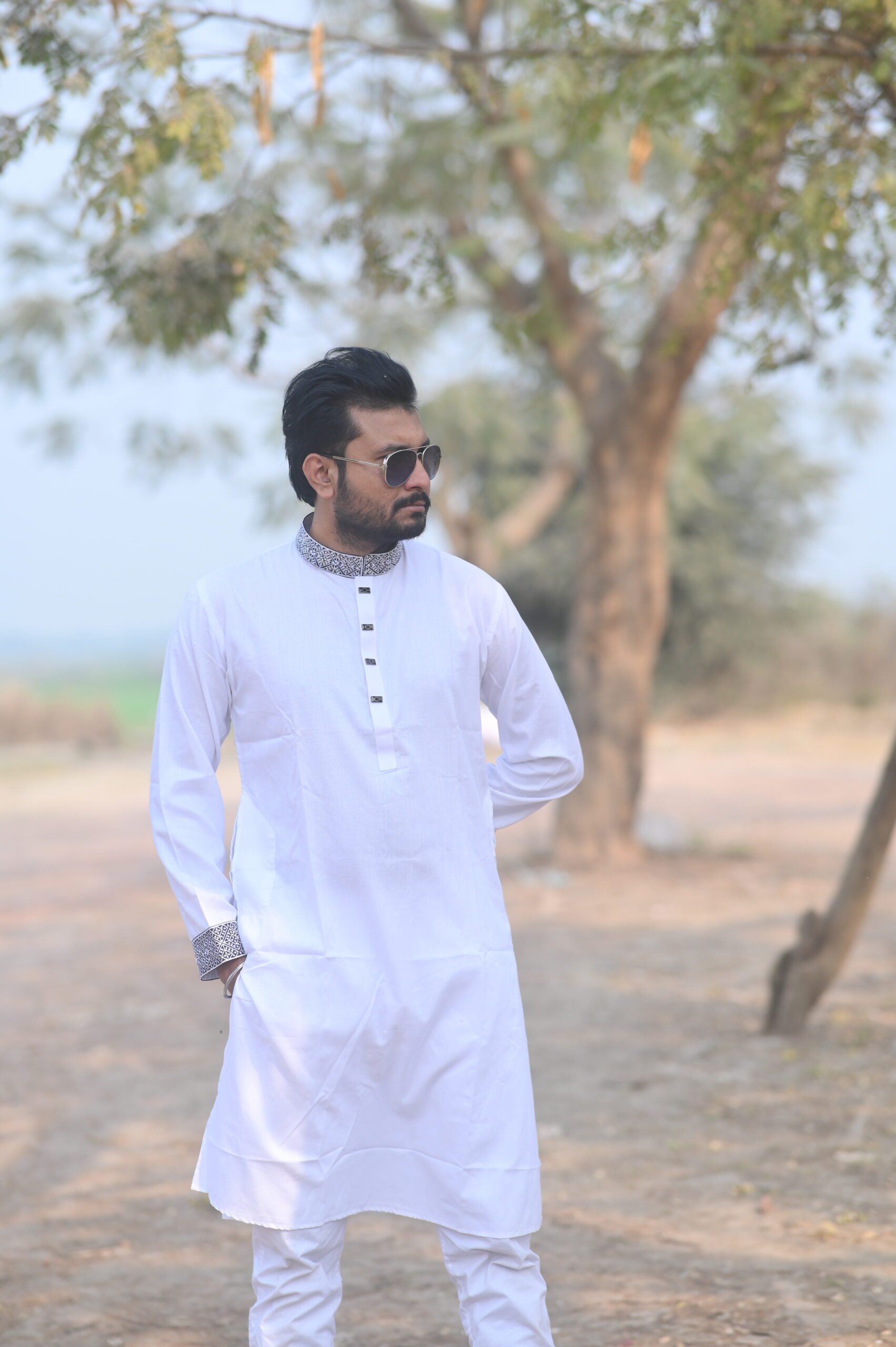 প্রিমিয়াম কোয়ালিটি স্যামসাং কটন পাঞ্জাবি - Image 2