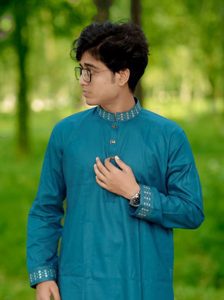 প্রিমিয়াম কোয়ালিটি স্যামসাং কটন পাঞ্জাবি