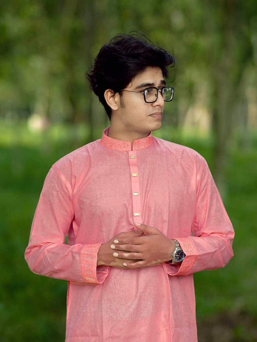 প্রিমিয়াম কোয়ালিটি স্যামসাং কটন পাঞ্জাবি