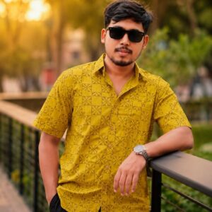 Printed Cotton Shirt