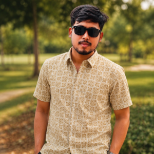 Printed Cotton Shirt