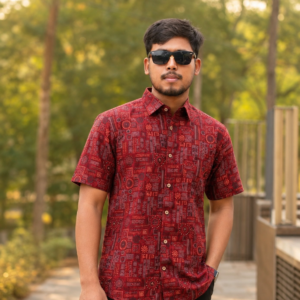 Printed Cotton Shirt