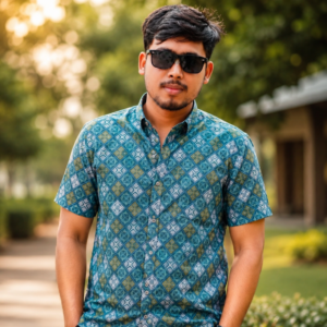 Printed Cotton Shirt
