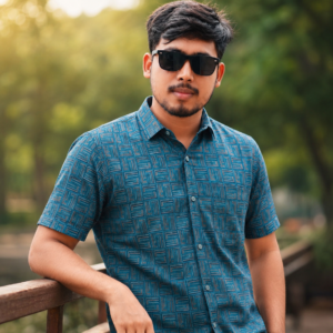 Printed Cotton Shirt