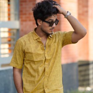 Slub Cotton  Shirt