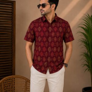Printed Cotton Shirt