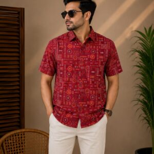 Printed Cotton Shirt