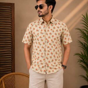 Printed Cotton Shirt