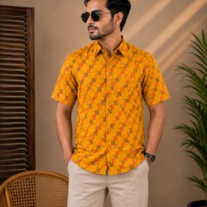 Printed Cotton Shirt