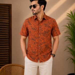 Printed Cotton Shirt
