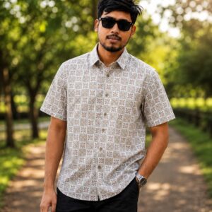 Printed Cotton Shirt