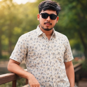 Printed Cotton Shirt