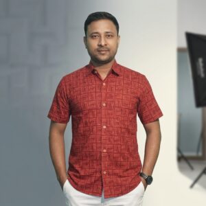Cotton Shirt Red